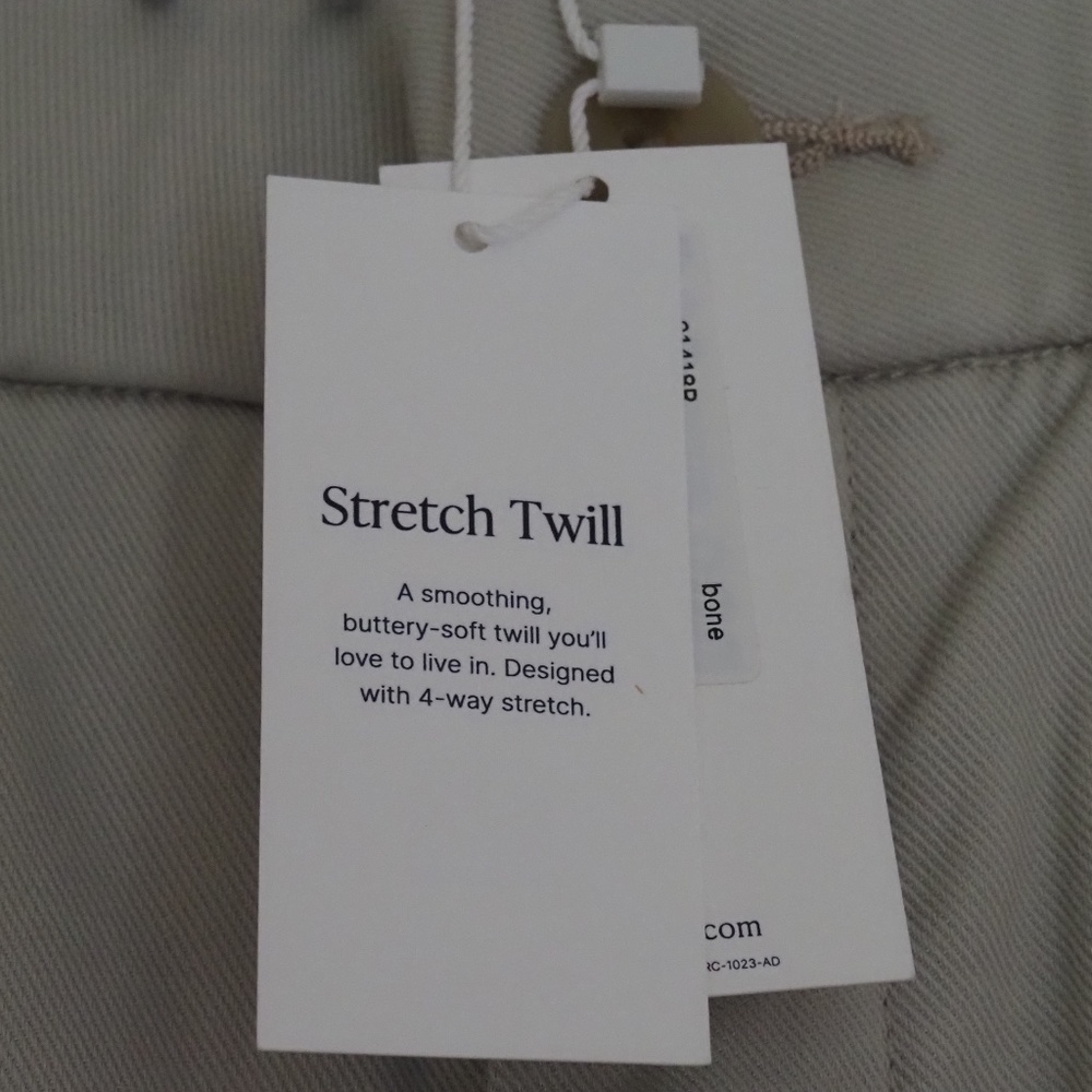 Spanx st crop wide leg 2.0 pants NWT 3X Stretch Twill in Bone - Picture 4 of 9